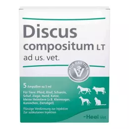 DISCUS compositum LT ad us.vet.ampule, 5 kosov