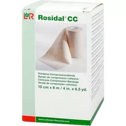 ROSIDAL CC Kohezivni kompresijski povoj 10 cmx6 m, 1 kos
