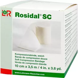 ROSIDAL SC Kompresijski povoj mehak 10 cmx3,5 m, 1 kos