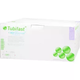 TUBIFAST Dvosmerni stretch 20 cmx10 m vijolične barve, 1 kos