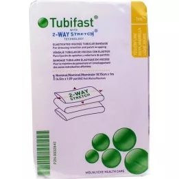 TUBIFAST Dvosmerni raztezalni trak 10,75 cmx1 m rumen, 1 kos