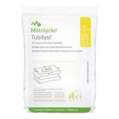 Tubifast 2-Way-Stretch 10,75 cm x 1 m rumen priključek za cev, 1 kos Tubifast 2-Way-Stretch 10,75 cm x 1 m rumen priključek za cev, 1 kos