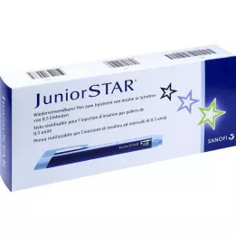 JUNIORSTAR Naprava za vbrizgavanje modre barve, 1 kos