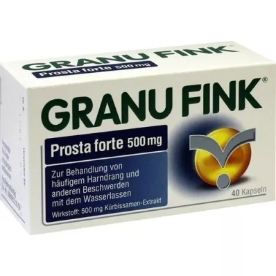 GRANU FINK Prosta forte 500 mg trde kapsule, 40 kosov