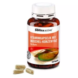 SOVITA ACTIVE Vitaminske kapsule s koncentratom školjk, 180 kosov