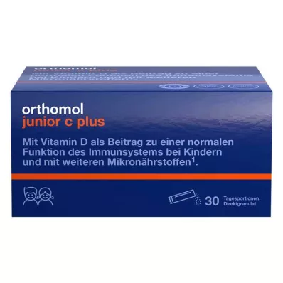 Orthomol Junior C plus zrnca, 30 kos