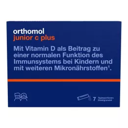 ORTHOMOL Granule Junior C plus, 7 kosov