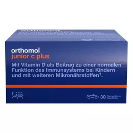 ORTHOMOL Junior C plus žvečljive tablete gozdni sadež, 30 kosov