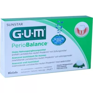 GUM Pastilke Periobalance, 30 kosov