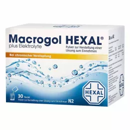 MACROGOL HEXAL plus elektroliti Plv.z.H.e.L.z.E., 30 kosov