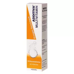 ADDITIVA Multivit.Orange R šumeče tablete, 20 kosov