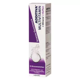 ADDITIVA Multivit. +Mineral+Coff.Ananas R Br. tablete, 20 kosov