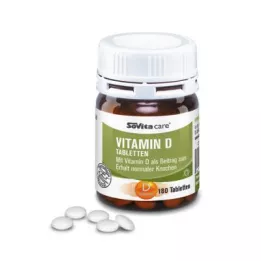 SOVITA CARE Vitamin D tablete, 180 kapsul