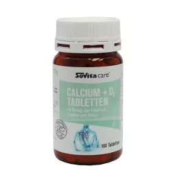 SOVITA CARE Kalcij+D3 tablete, 100 kapsul