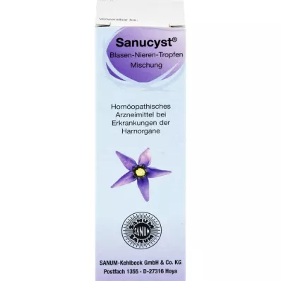 SANUCYST Kapljice za mehur in ledvice, 30 ml