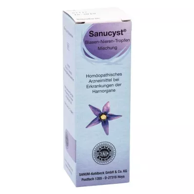 SANUCYST Kapljice za mehur in ledvice, 30 ml