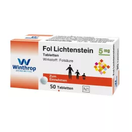 FOL Lichtenstein 5 mg tablete, 50 kosov