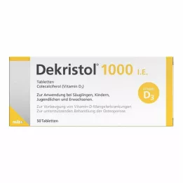 DEKRISTOL 1.000 tablet I.U., 50 kosov
