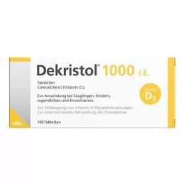 DEKRISTOL 1.000 tablet I.U., 100 kosov