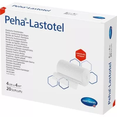 PEHA-LASTOTEL Fiksacijski povoj 4 cmx4 m, 1 kos