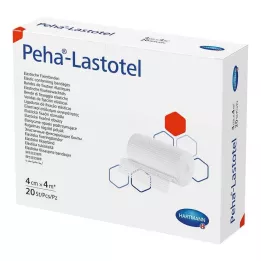 PEHA-LASTOTEL Fiksacijski povoj 4 cmx4 m, 20 kosov
