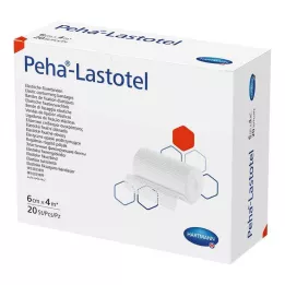 PEHA-LASTOTEL Fiksacijski povoj 6 cmx4 m, 20 kosov