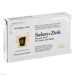 SELEN+ZINK Pharma Nord Dragees, 90 kapsul