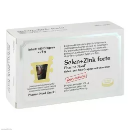 SELEN+ZINK Pharma Nord Dragees, 180 kapsul