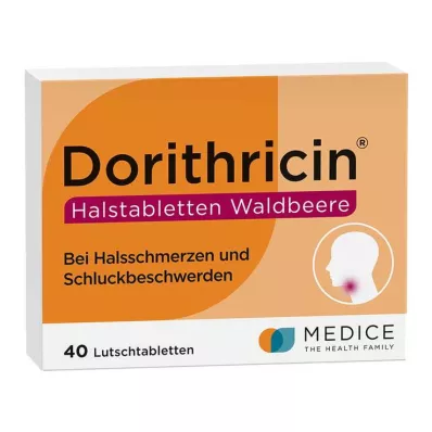 DORITHRICIN Pastilke za grlo z gozdnimi sadeži, 40 kosov
