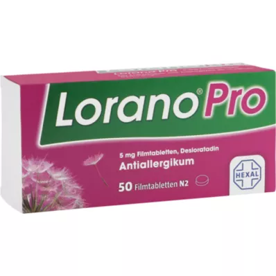 LORANOPRO 5 mg filmsko obložene tablete, 50 kosov