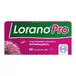 LORANOPRO 5 mg filmsko obložene tablete, 50 kosov