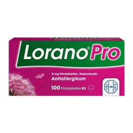LORANOPRO 5 mg filmsko obložene tablete, 100 kosov