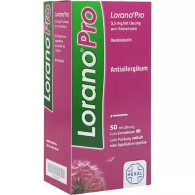 LORANOPRO 0,5 mg/ml peroralna raztopina, 50 ml