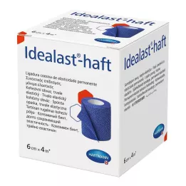 IDEALAST-barvni povoj 6 cmx4 m modre barve, 1 kos