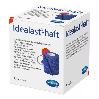 IDEALAST-barvni povoj 6 cmx4 m modre barve, 1 kos