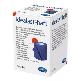 IDEALAST-barvni povoj 8 cmx4 m modre barve, 1 kos