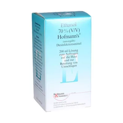 Etanol 70 % V/V Hofmann`s, 200 ml Etanol 70 % V/V Hofmann`s, 200 ml