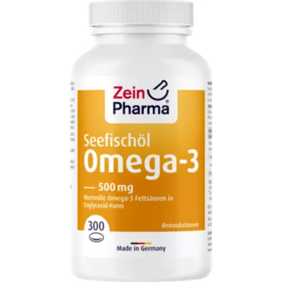 OMEGA-3 500 mg kapsul, 300 kapsul