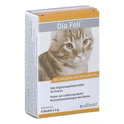 Dia Feli prašek za mačke (6x3 g) Dia Feli prašek za mačke (6x3 g)
