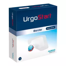 URGOSTART Obloga iz pene za rane 8x8 cm, 10 kosov
