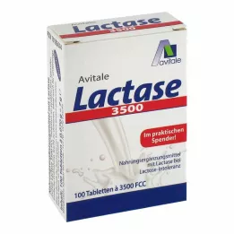LACTASE 3.500 FCC Tablete v razpršilniku s klikom, 100 kosov