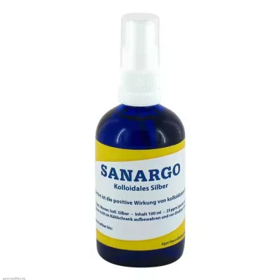 Sanargo koloidno srebro v pršilu, 100 ml