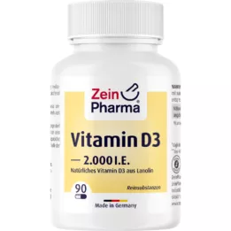 VITAMIN D3 2.000 I.U. kapsule, 90 kosov