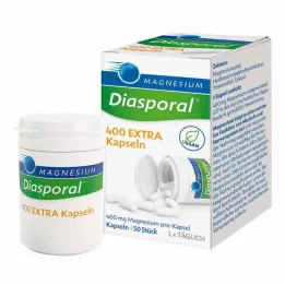 MAGNESIUM DIASPORAL 400 dodatnih kapsul, 50 kapsul