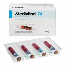 MEDIVITAN Raztopina za injiciranje iV v dvokomorni brizgi, 8 kosov