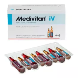 MEDIVITAN Raztopina za injiciranje iV v amp. parih, 8 kosov