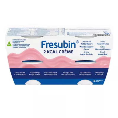 Fresubin 2 kcal krema gozdne jagode |Puding & gradbena hrana (4x125 g) Fresubin 2 kcal krema gozdne jagode |Puding & gradbena hrana (4x125 g)