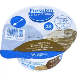 FRESUBIN 2 kcal kremni kapučino v skodelici, 24X125 g