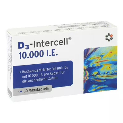 D3-Intercell 10000 IE kapsule, 30 kos D3-Intercell 10000 IE kapsule, 30 kos