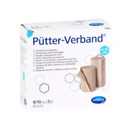 PÜTTER Povoj 8/10 cmx5 m, 2 kosa